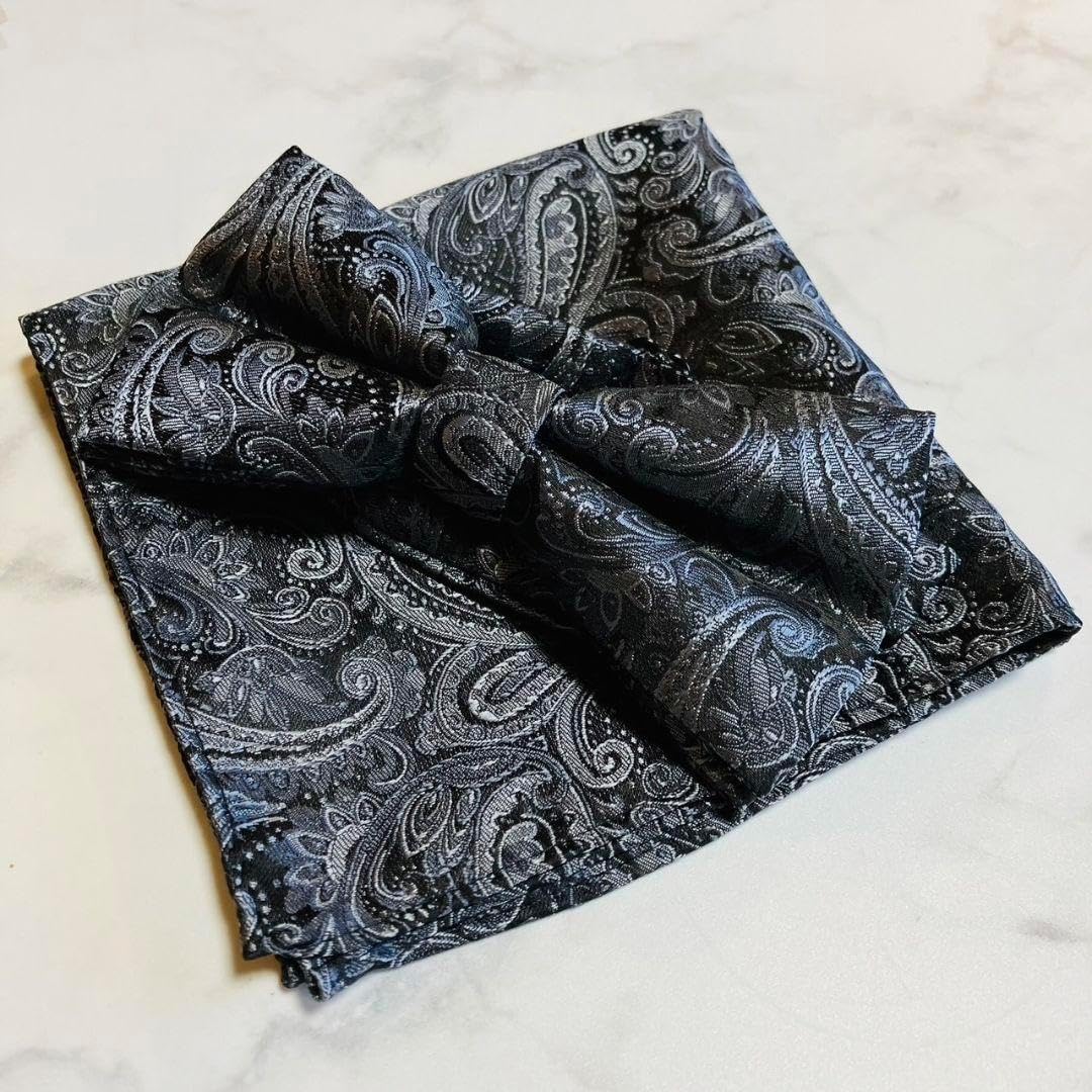 未使用　エトロ　ネクタイ　ポケットチーフ　セット ネクタイ ポケットチーフ セット メンズ イタリア生地 シルク100